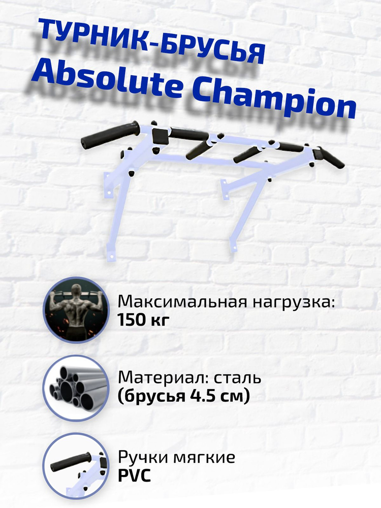 Absolute champion Турник, максимальный вес пользователя: 150 кг #1