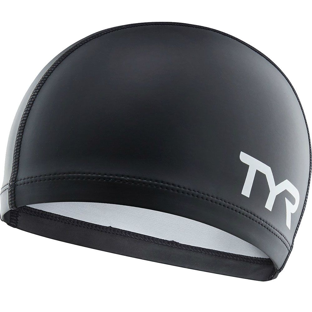 Шапочка для плавания TYR Silicone Comfort Swim Cap, LSCCAP-001, черный #1