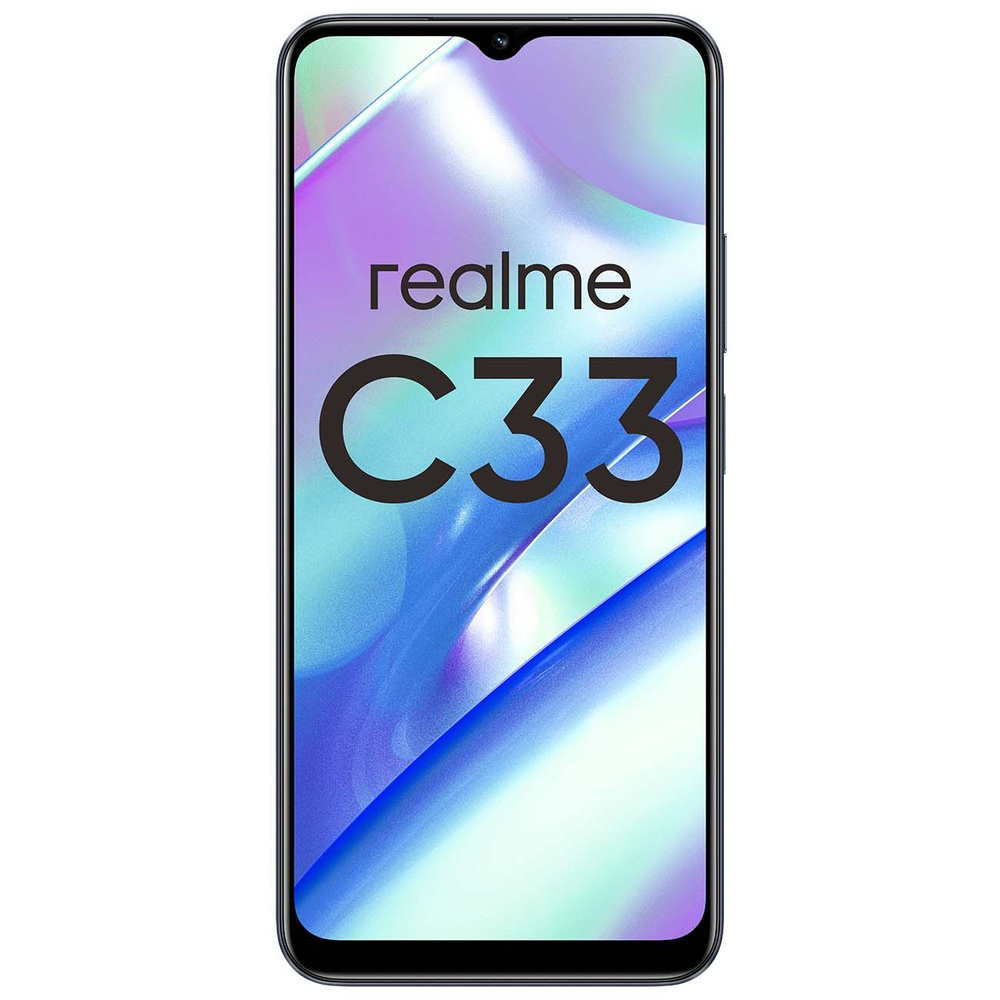 realme Смартфон C33 4/128Gb Night Sea (RMX3627) 4/128 ГБ, черный #1