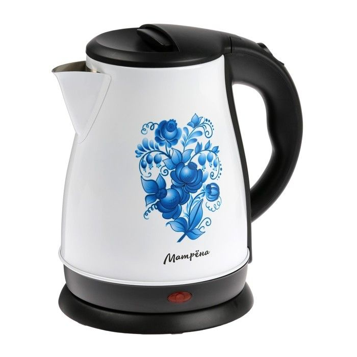 Матрёна Электрический чайник 864049, синий, черный #1
