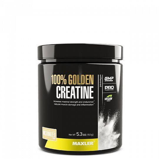 Спорт Пит Maxler 100% Golden Creatine Micronized (Микронизированный креатин моногидрат) 150 г.  #1