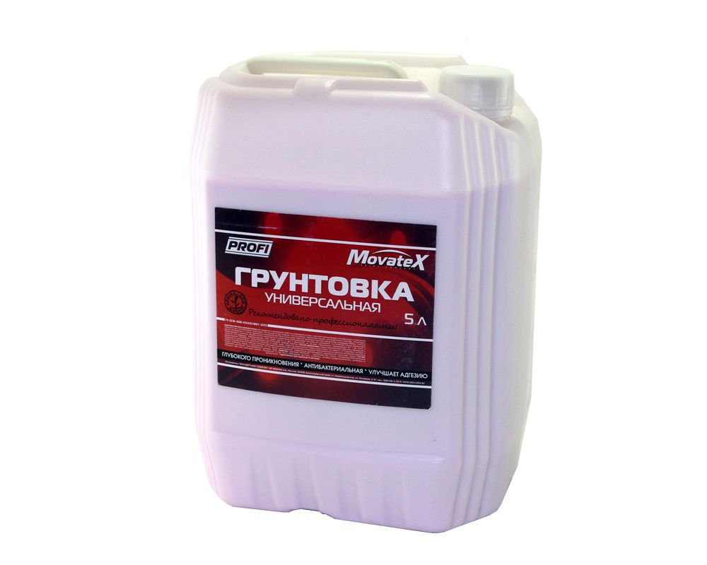 Movatex Грунтовка PROFI универсальная 5л Т02298 #1