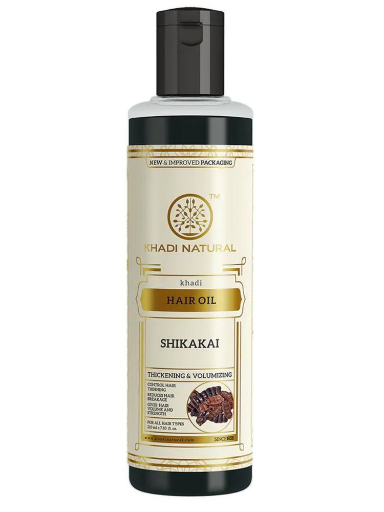 Khadi Natural Масло для укрепления волос ШИКАКАЙ, 210 мл #1