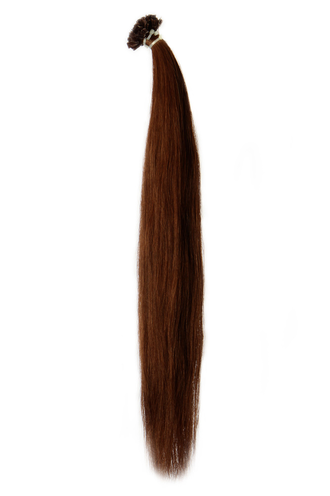 Волосы славянские стандарт на кератиновой капсуле 60 см, цвет №4, 20 капсул, 16 г  #1