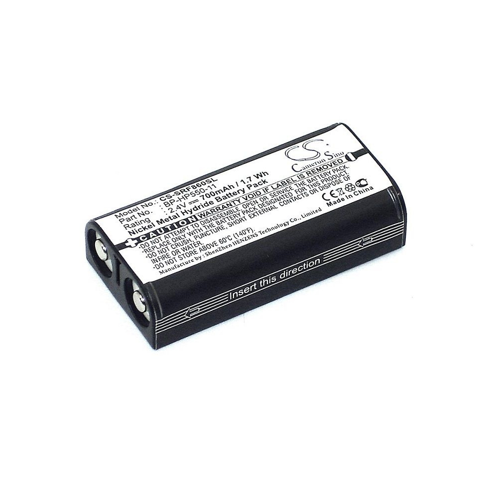 Аккумуляторная батарея CameronSino CS-SRF860SL для Sony BP-HP550-11 2.4V 700mAh 1.68Wh  #1