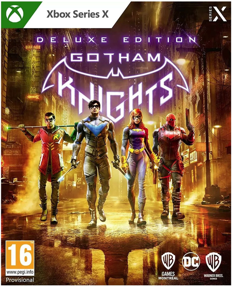 Игра для Xbox Series X Gotham Knights (Рыцари Готэма) Deluxe Edition (Xbox  Series, Английская версия) купить по низкой цене с доставкой в  интернет-магазине OZON (809999674)