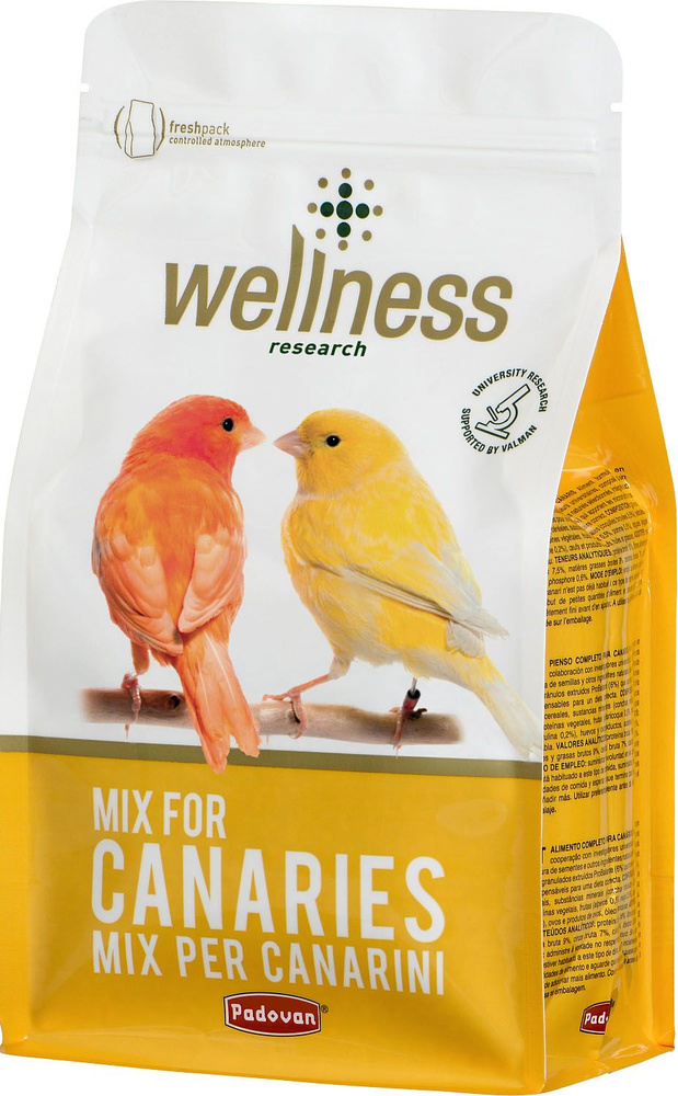 Корм Padovan Wellness Mix for Canaries для канареек, 1 кг #1