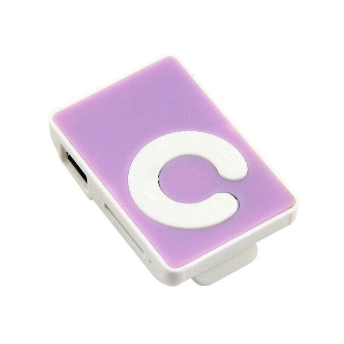 MP3-плеер Портативный Mini плеер MP3 без диска, розовый #1