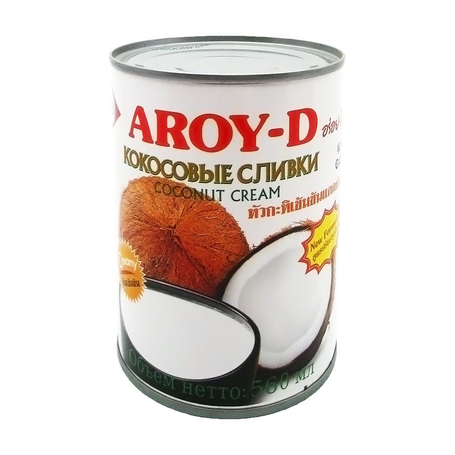 Aroy-D Кокосовые сливки Растительные 560мл. 1шт. #1