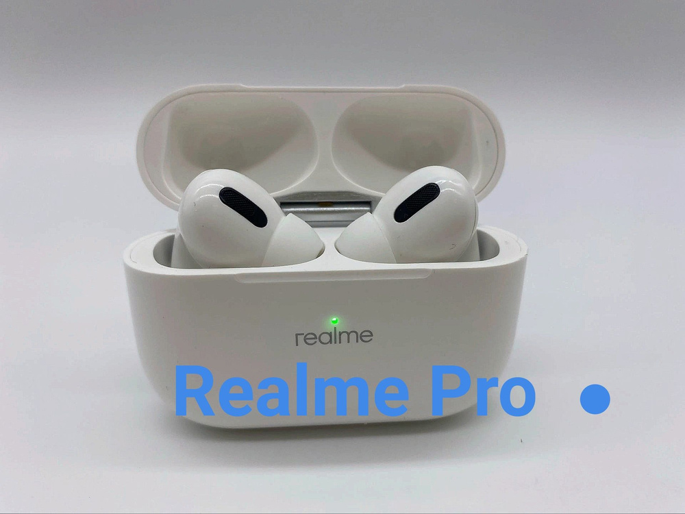 Беспроводные наушники realme с шумоподавлениеBuds Air  белый #1