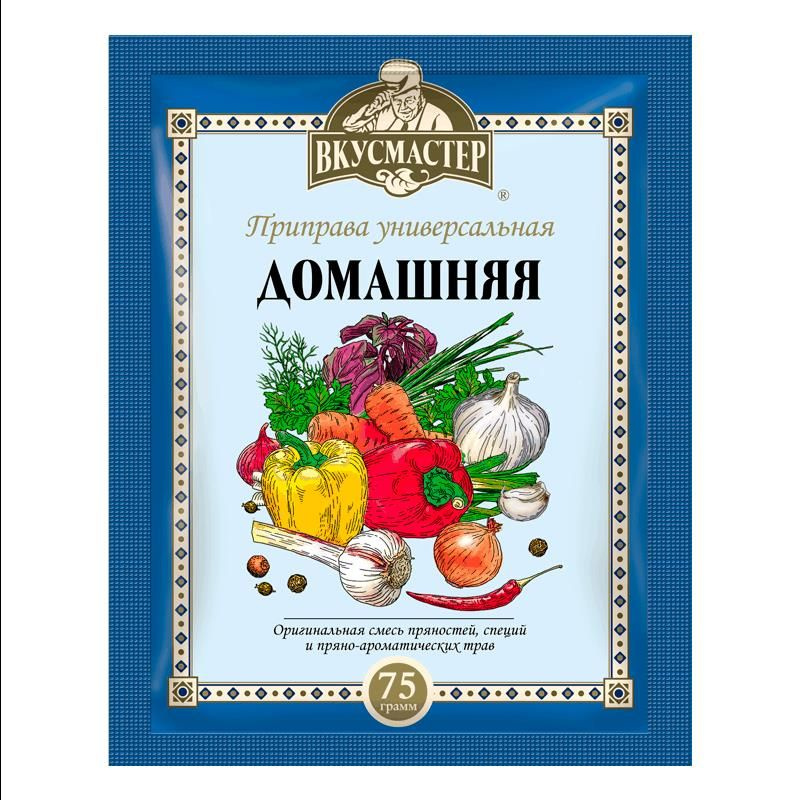 Приправа Вкусмастер Домашняя универсальная 75 г - 1 шт, вегета (vegeta), подравка  #1