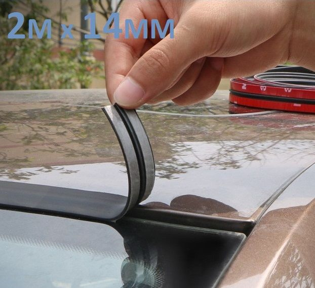 Защитная уплотнительная лента для лобового стекла автомобиля и ЛКП кузова от сколов и протекания. Резиновый #1