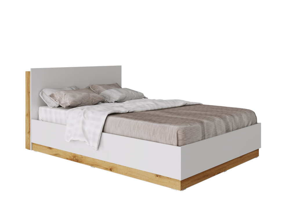 НК мебель Двуспальная кровать,, 140х200 см #1