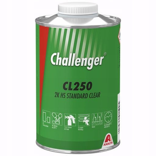 Лак акриловый CL250 Challenger HS, 1л+ 0.5 л отвердителя #1