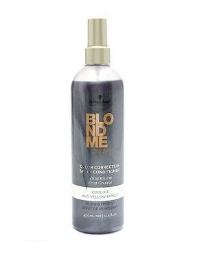 Schwarzkopf Professional BLONDME for Cool-Ice Spray Conditioner Спрей-кондиционер для холодных оттенков #1