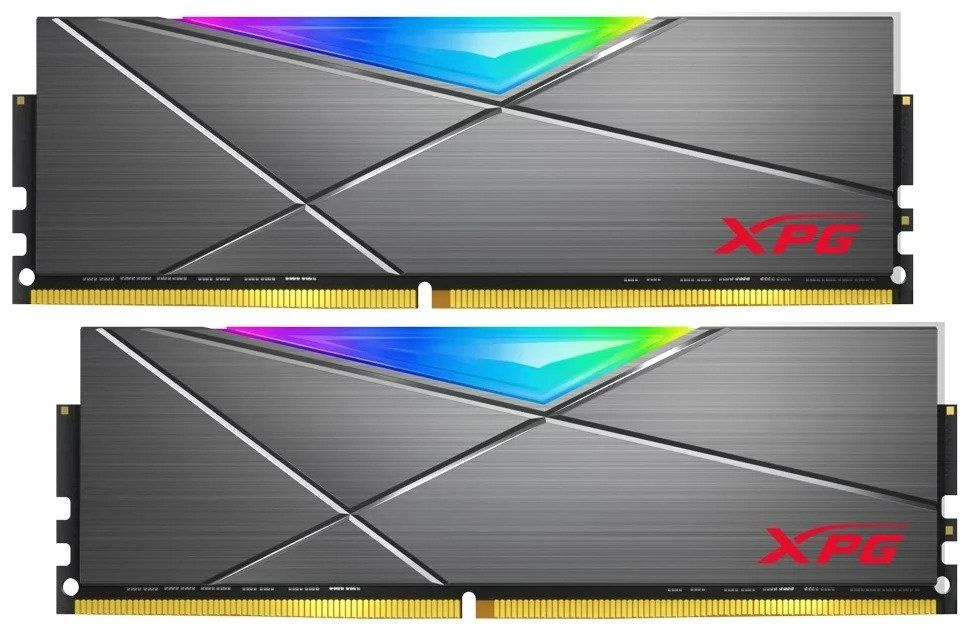 ADATA Оперативная память XPG SPECTRIX D50 RGB DDR4 3200 Мгц 2x8 ГБ (AX4U32008G16A-DT50)  #1