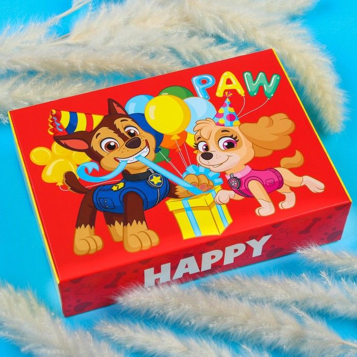 Paw Patrol Коробка складная "Happy", 21х15х5 см, PAW PATROL, 2 штуки #1