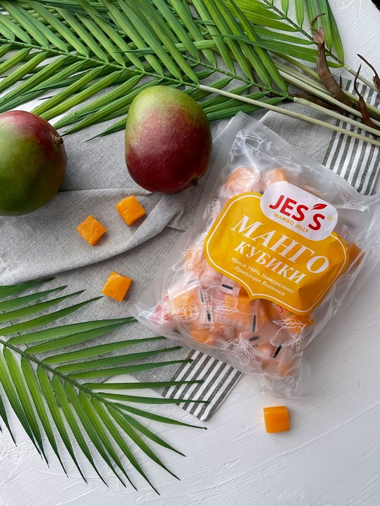 Jess кубики манго 100% натуральные 1 кг #1
