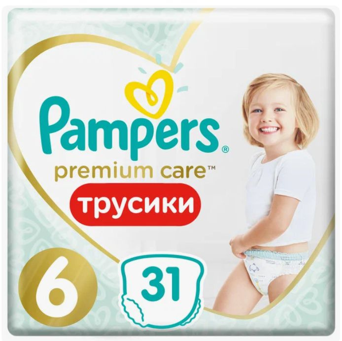 Pampers Подгузники-трусики, Premium, 15+ кг, 31 шт #1