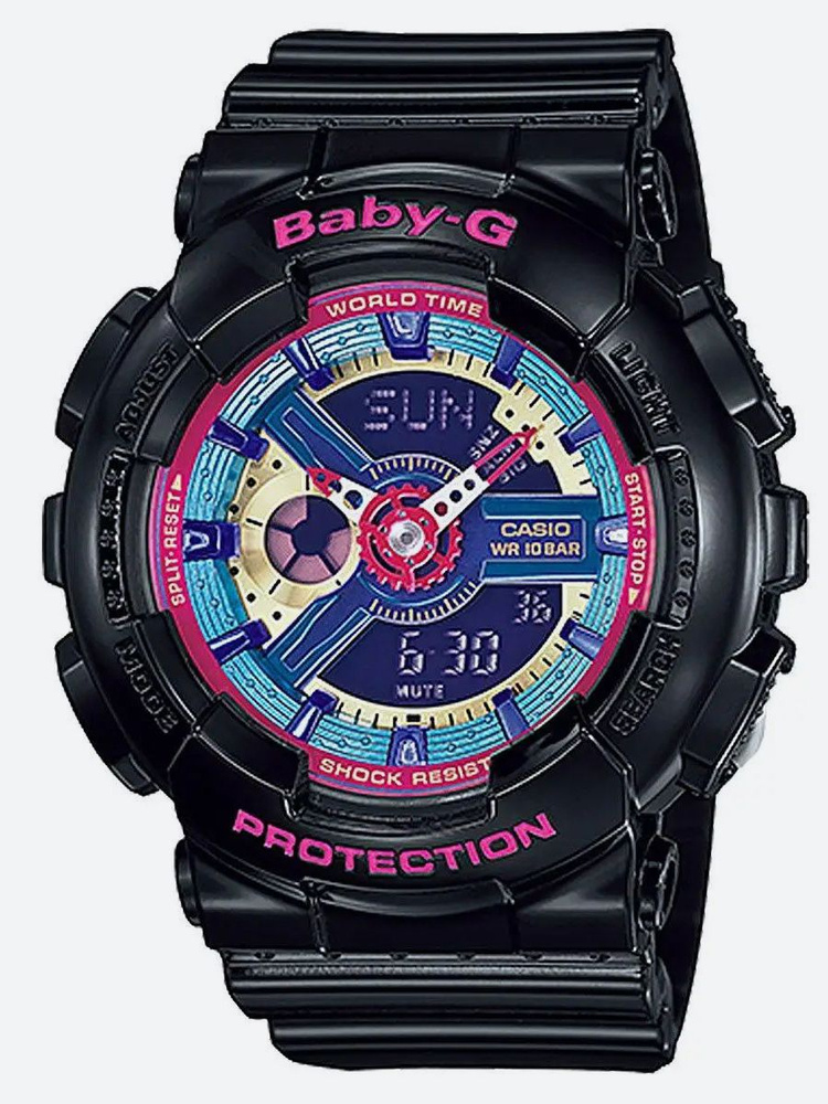 Casio Часы наручные Кварцевые Часы наручные мужские японские Casio Baby-G BA-112A1A электронные часы #1