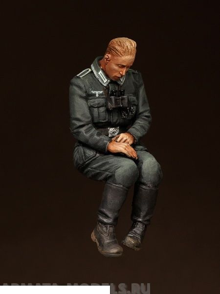 Военно-историческая миниатюра Soga Miniatures 3575SOGA Sleeping german feldwebel panzergrenadier.  #1