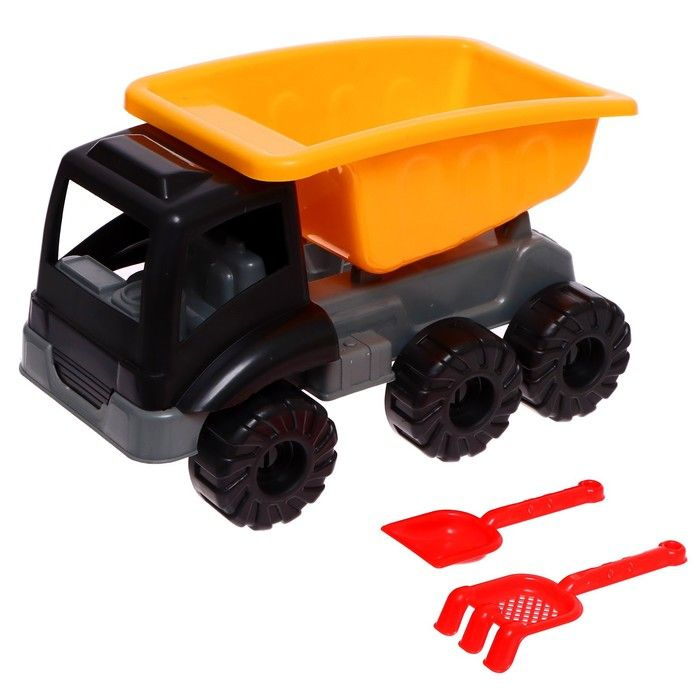 Игрушка Granite truck "Авто самосвал", с совком и грабелькой #1