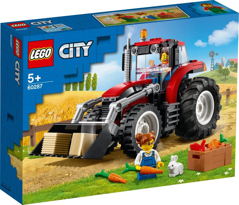 Конструктор LEGO City 60287 Трактор #1