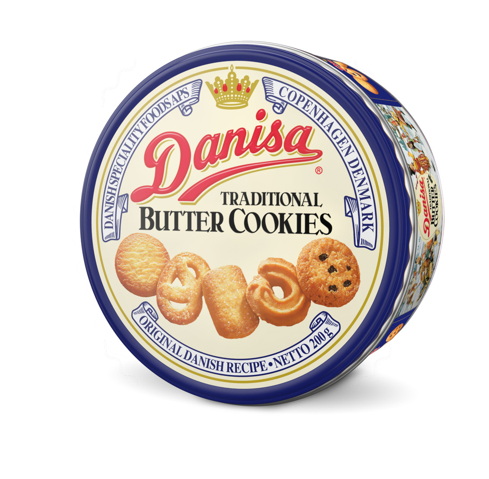 Печенье Butter Cookies Danisa 200 г. Печенье сдобное #1