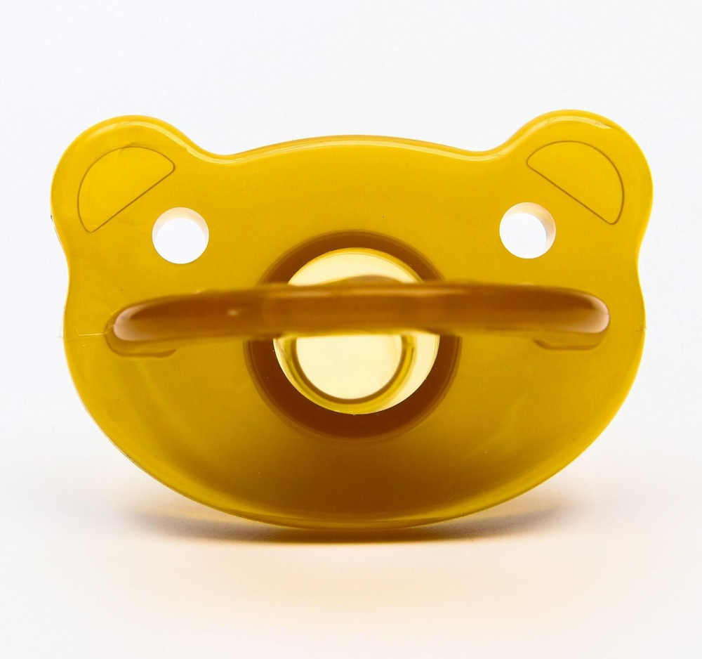 Пустышка цельносиликоновая, от 0 мес., классическая, "Мишка" - купить с ...