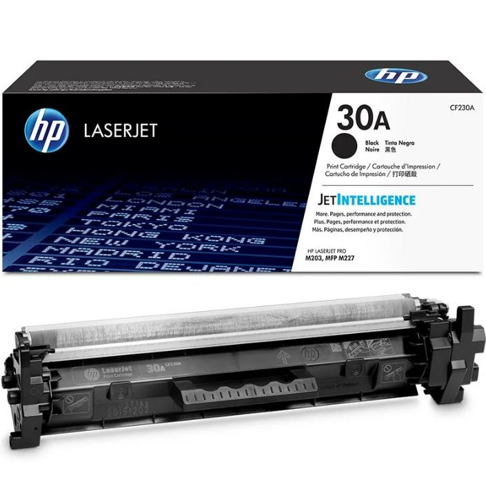 Картридж HP 30A (CF230A) Black для принтера HP LaserJet Pro M203dw (G3Q47A); LaserJet Pro M227fdn (G3Q79A) #1