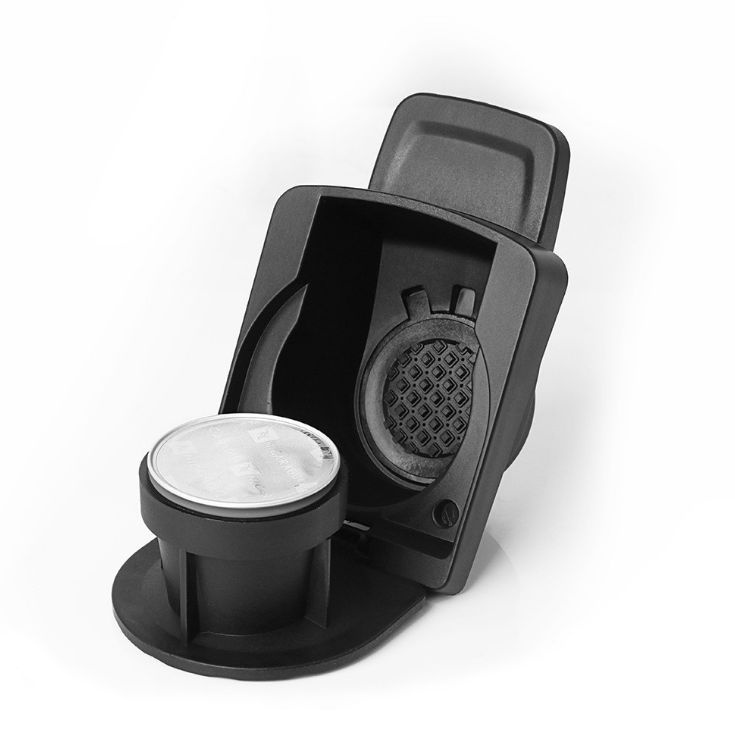 Адаптер для преобразования кофейных капсул MyPads для Nespresso из нержавеющей стали, черный  #1