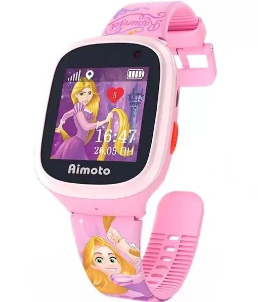 Детские умные часы Aimoto Disney: Принцесса Рапунцель (9301104), розовые. Товар уцененный  #1