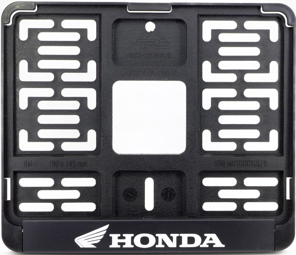 Рамка для номера с логотипом Honda #1