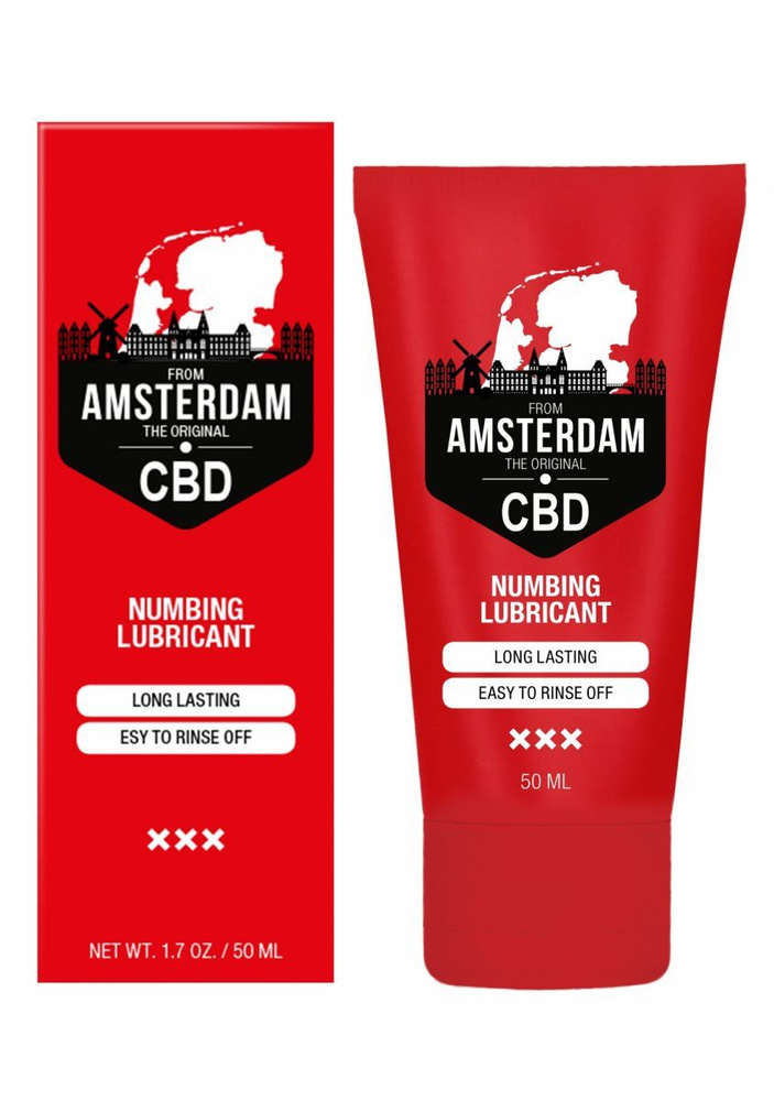 Пролонгирующий лубрикант CBD from Amsterdam Numbing Lubricant - 50 мл. #1