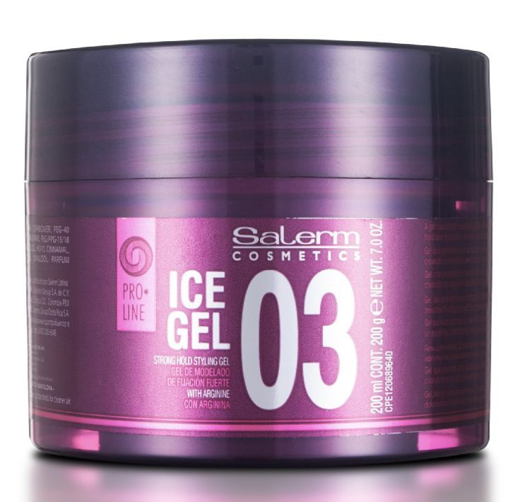 Salerm Гель для волос сильной фиксации 200 мл - Ice Gel Pro #1