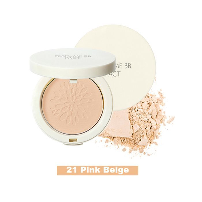 The Saem Компактная парфюмированная пудра Saemmul Perfume BB Pact SPF25 PA++, оттенок 21 Pink Beige  #1