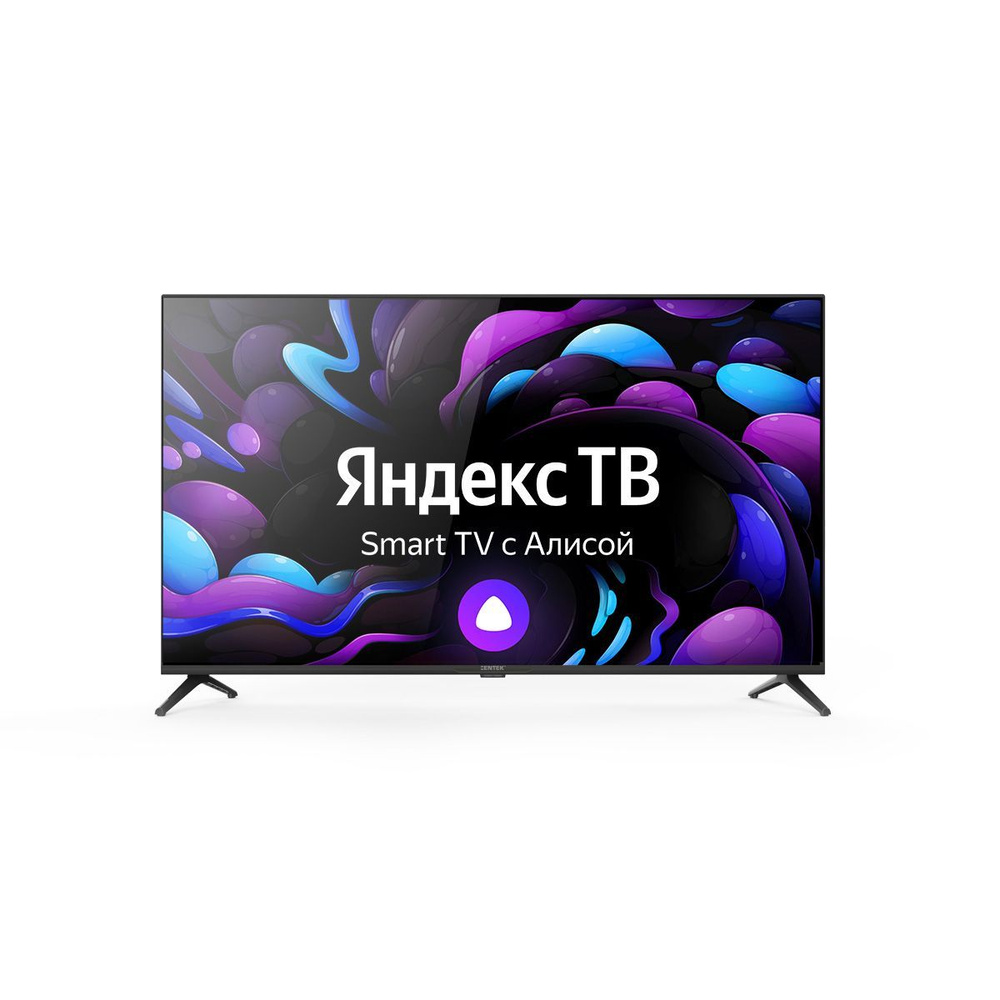 Centek Телевизор CT-8740 Smart Яндекс. ТВ 40" Full HD, черный #1