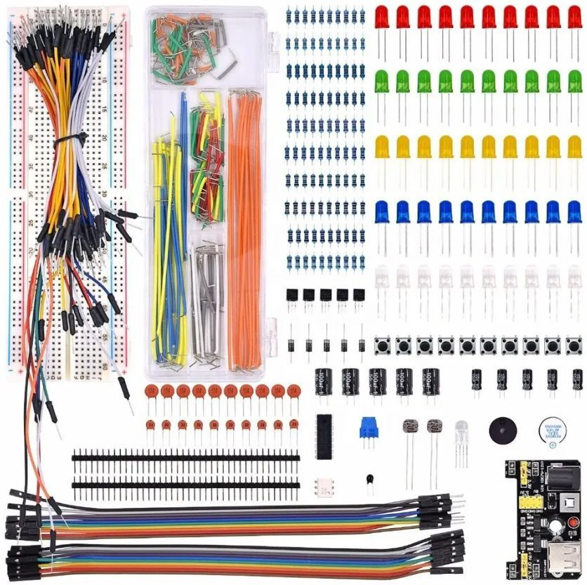 Набор моделирования для Arduino UNO и Raspberry / Набор электронных компонентов. Товар уцененный  #1