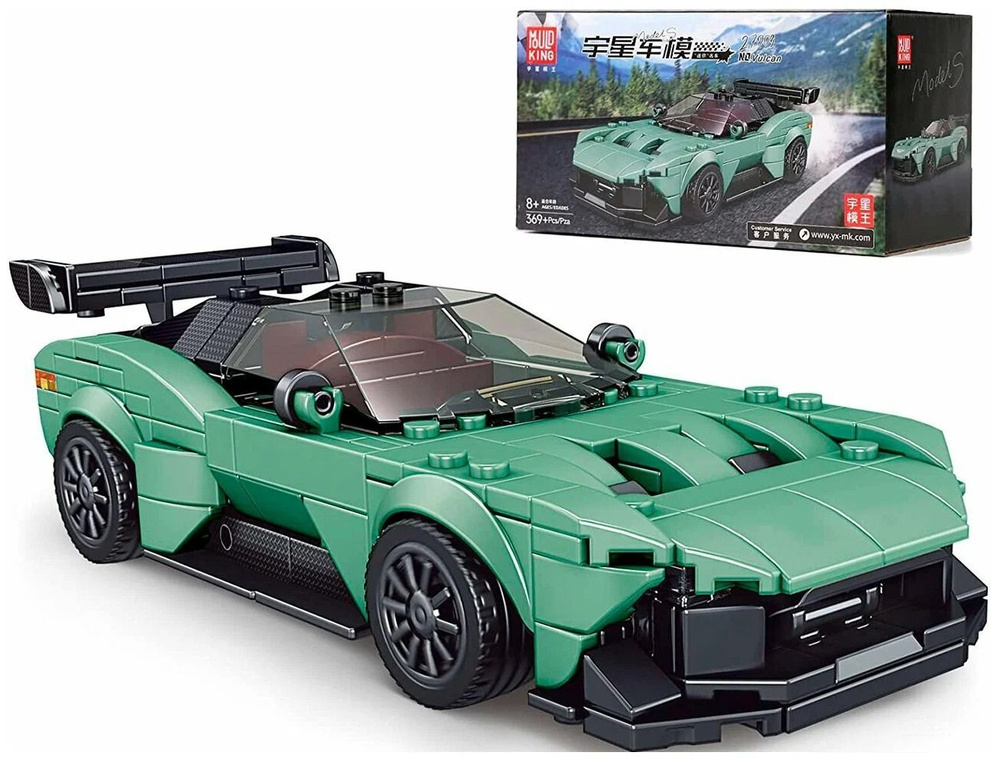 Конструктор для мальчика Aston Martin Vulcan Mould King 27009 , 369 деталей / сборная модель , пластиковый, #1