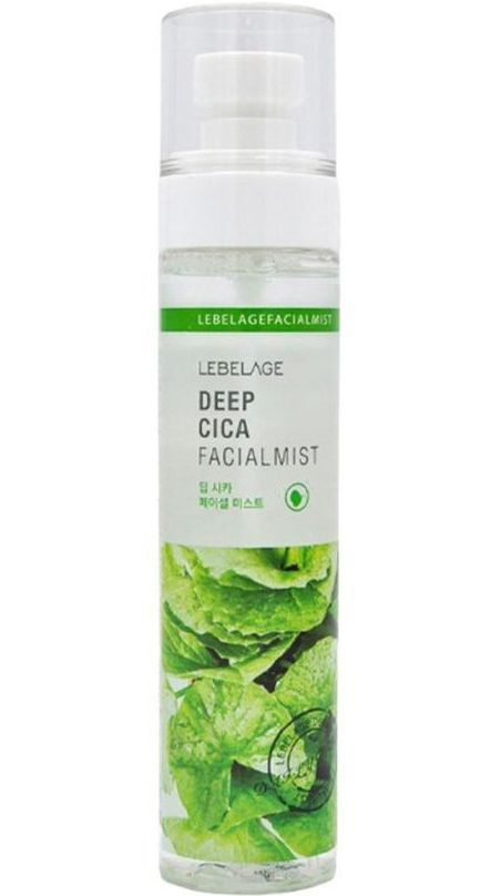 Lebelgae Спрей для лица с экстрактом центеллы азиатской успокаивающий Deep Cica Facial Mist, 120 мл  #1