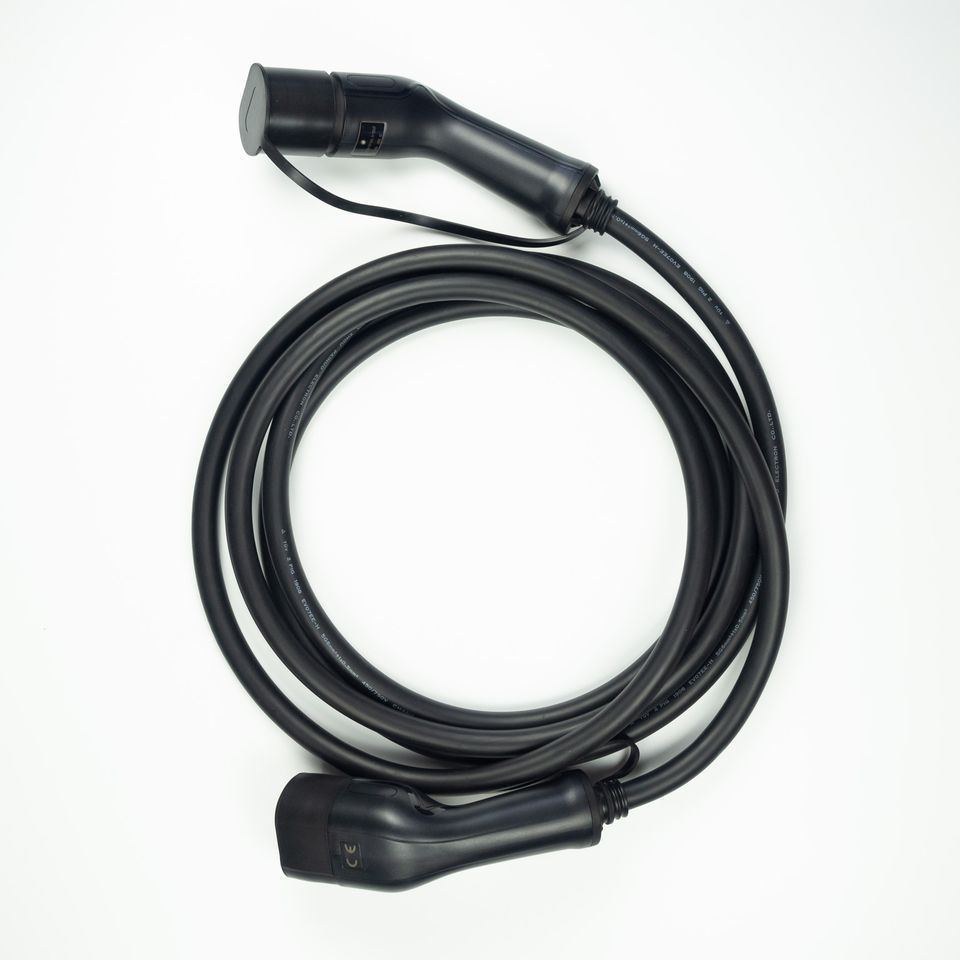 Зарядный кабель Type 2 - Type 2 (Тип 2 Тип 2), 3 фазы, 32А, 22 кВт, 380В, 5м  #1