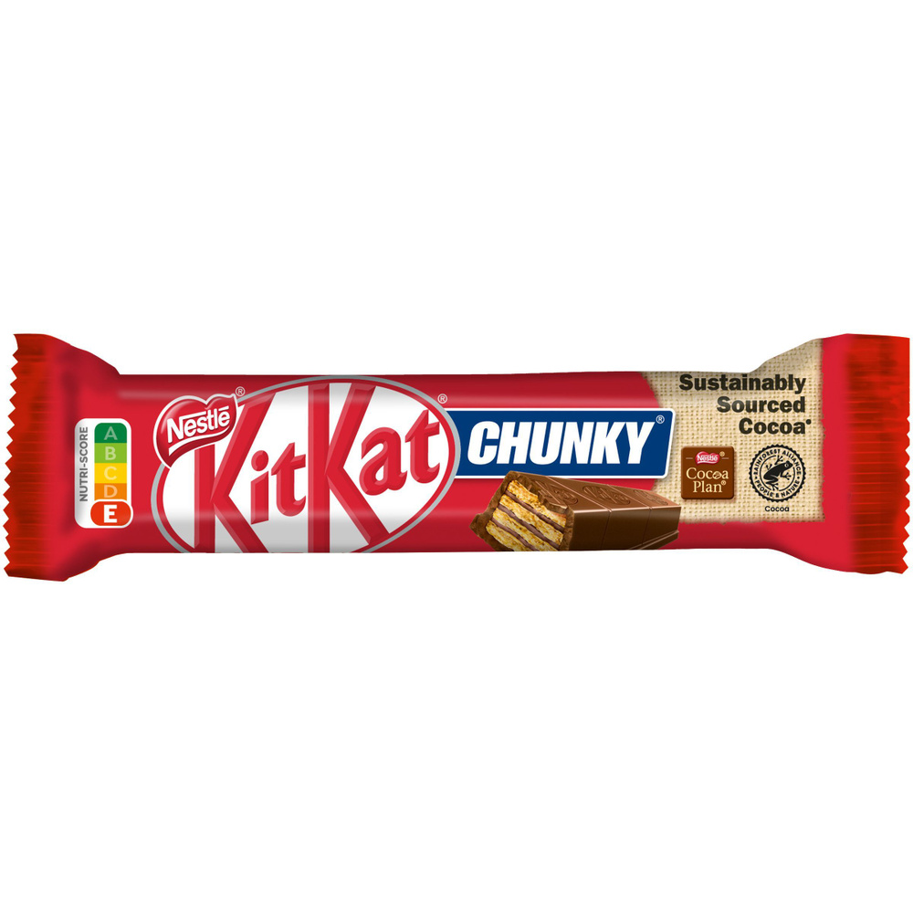 KitKat, Chunky, Хрустящяя вафля в шоколадe, 6 Шт х 40г, #1