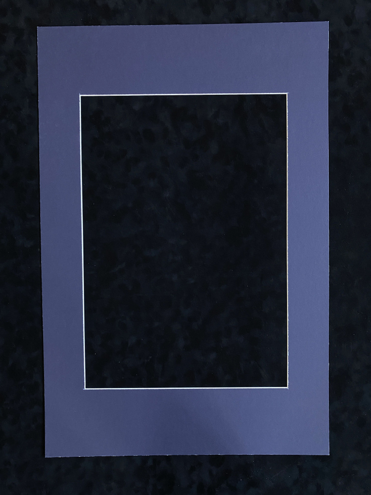 Столица Рамок Фоторамка " Паспарту 40х60 см темно-синий ", 1 фото  #1