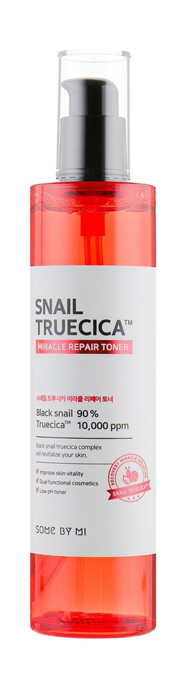 Восстанавливающий тонер для лица с муцином черной улитки / Some by Mi Snail Truecica Miracle Repair Toner #1