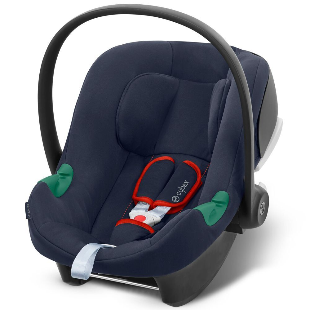 Детское автокресло Cybex Aton B2 i-Size Bay Blue синий, группа 0+, с рождения до 24 месяцев (45 - 87 #1