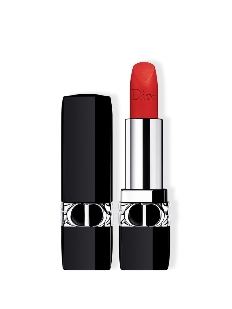 Dior Rouge Женская помада для губ STRONG RED 888 MATTE #1