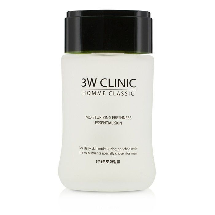 3W Clinic Тоник увлажняющий для мужчин Classic Moisturizing Freshness Essential Skin 150мл  #1