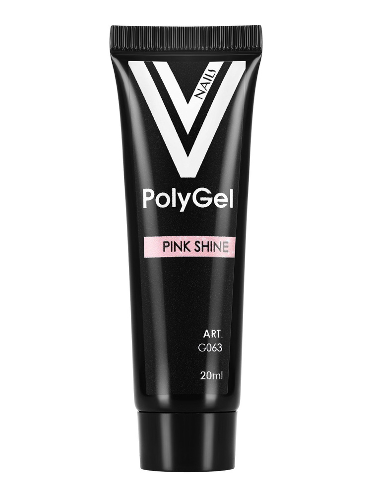 Vogue Nails, Полигель Pink Shine, 20 мл #1