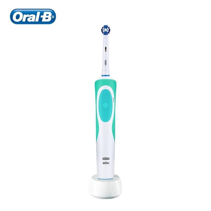 Oral-B Электрическая зубная щетка Электрическая зубная щетка Oral-B D12 Vitality Зеленая, зеленый  #1