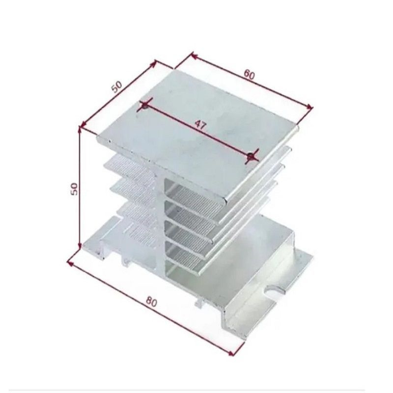 Радиатор под твердотельное реле SSR-1 #1